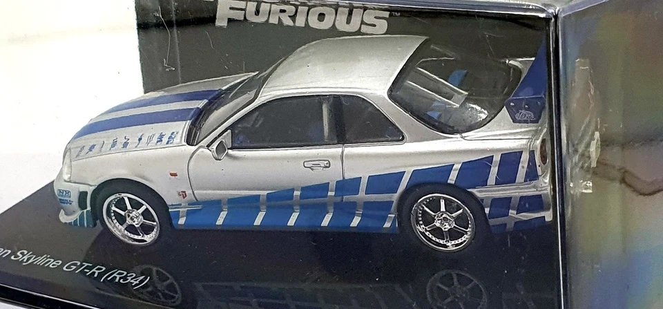 DeAgostini 1/43 Scale F220CMC002 - Fast and Furious Nissan Skyline GT-R (R34) - Image 2 of 4