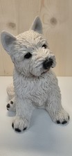 Tierfigur West Highland Terrier für Garten oder Deko. Welpengrösse Höhe 25 cm!