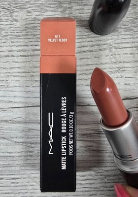 MAC Matte Lipstick | Velvet Teddy Matte 617 (Original) | 3g | Neu im Karton   Original
