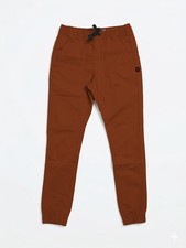 CNA Boy’s Chino Twill Jogger Elastic Waist Cuffed Ankles - 4-14 Years Old