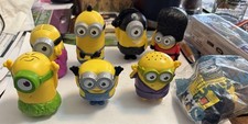Minions Despicable Me McDonalds Happy Meal Toys Lot Of 8 2015 Not All Talking