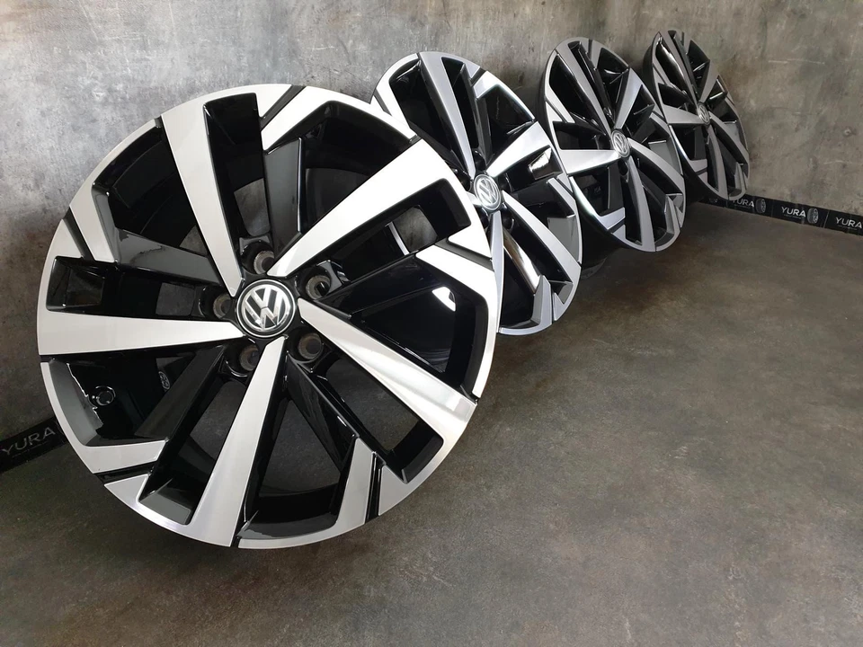 4x Original VW Polo 6 2G AW Torsby Jantes Alu 16 " 2G0601025T 6,5J ET47 NEUF