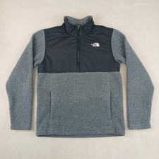 The North Face Youth Medium 1/2 Zip Sweater Fleece Pockets
