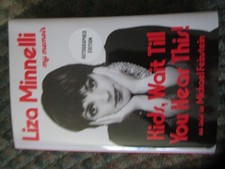 Signed LIZA MINNELLI Kid's Wait Till You Hear This IMMEDIATE SHIPPING Brand New