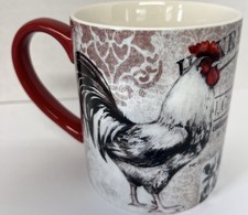 Cardinal Rooster Ceramic Coffee Mug