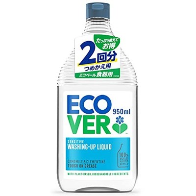Dishwashing liquid Refill Hand-friendly ecover Eco-veil chamomile scent 950ml La