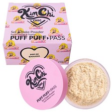 KimChiChic Beauty Puff Pass Set and Bake 0.85 Ounce (Pack of 1), Banana 