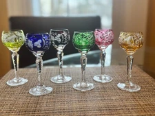 Nachtmann Traube Vintage Crystal Cordial Glasses (6)