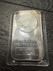 Vintage 1 Troy Oz. .999 Fine Silver Sunshine Mining Bar