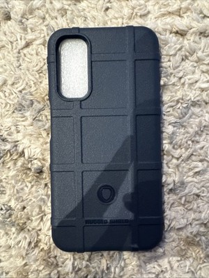 Case For Samsung Galaxy, A 24 4G Blue Rugged Shield Hard Case Rubber￼