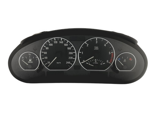 Tacho Kombiinstrument BMW 3 E46 6211 4117720 0263639172 58395
