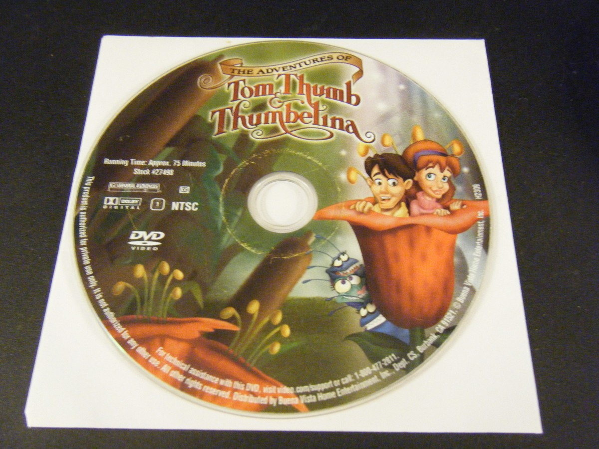 The Adventures of Tom Thumb and Thumbelina (DVD, 2015