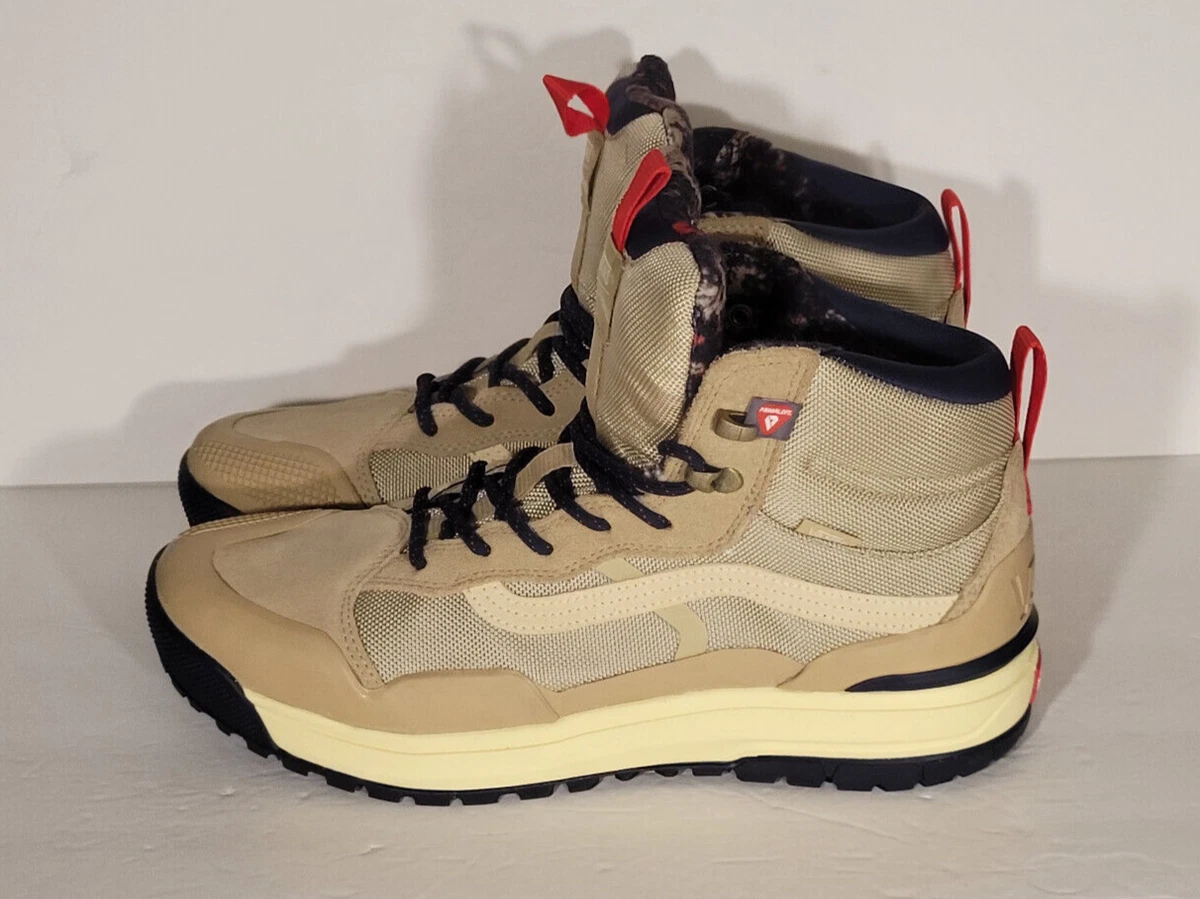 Vans Hiking Boots Mens Sz 11 Beige UltraRange Exo Hi MTE 2 Waterproof Hydroguard