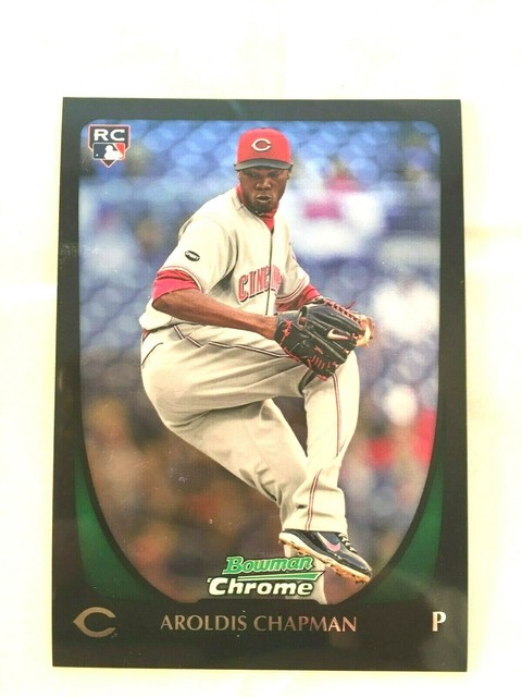 2011 Bowman Chrome Aroldis Chapman 177 ROOKIE Card EBay
