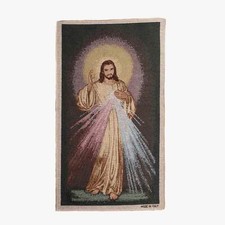 Arazzo in tela d'oro di Gesù Misericordioso