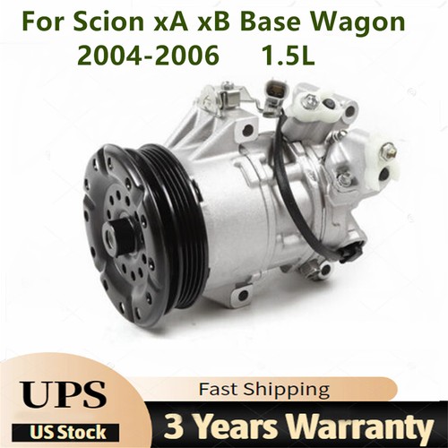 A/C Compressor W/Clutch For 2004-2006 Scion XA XB 1.5L 97376 CO