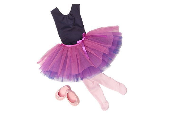 Our Generation 18 Doll Dance Tulle Ballet Leotard TuTu American Girl Isabelle