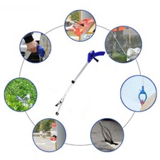 Folding Garbage Picker Extendable Pick Up Reach Tool Disability Litter Grabber