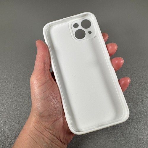 Funda para iPhone 13 - Blanco Nieve | Silicona Suave al Tacto | Ajuste Ajustado - Imagen 4 de 13