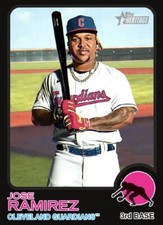 [DIGITAL CARD] Topps Bunt - Jose Ramirez￼ - Heritage 22 S2 - Black Base