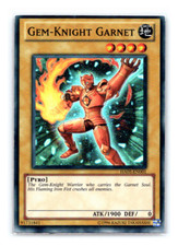 Gem-Knight Garnet - HA05-EN001  - Super Rare Yugioh
