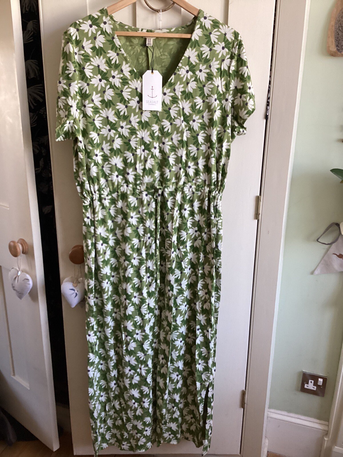 Seasalt Green Dress CHY RYN Dress Size 18 eBay