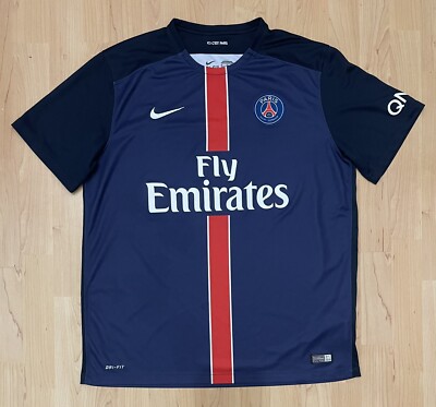 【XL】NIKE パリサンジェルマン 2015/2016シーズン ユニフォーム Jersey Nike PSG Paris Saint Germain 2015/2016 XL Men's | eBay