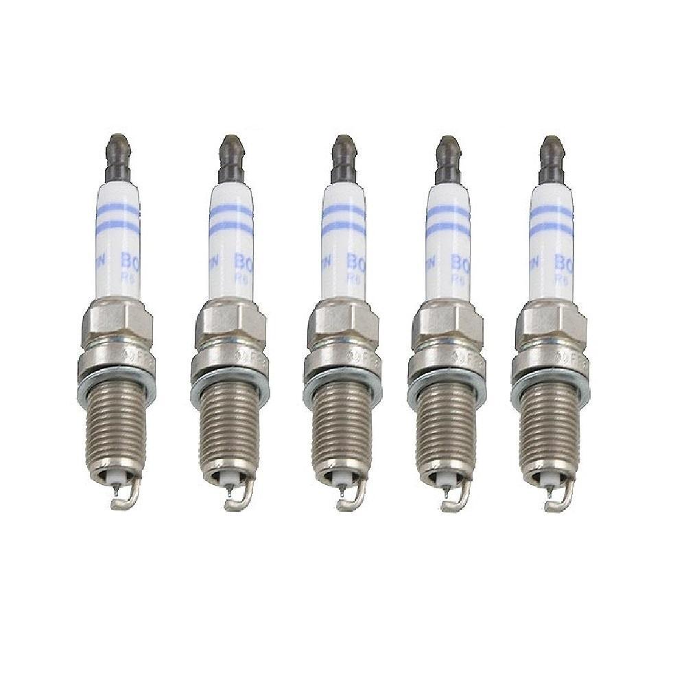 Bosch OE Fine Wire Double Platinum Set of 5 Spark Plugs For VW Beetle 2.5L L5