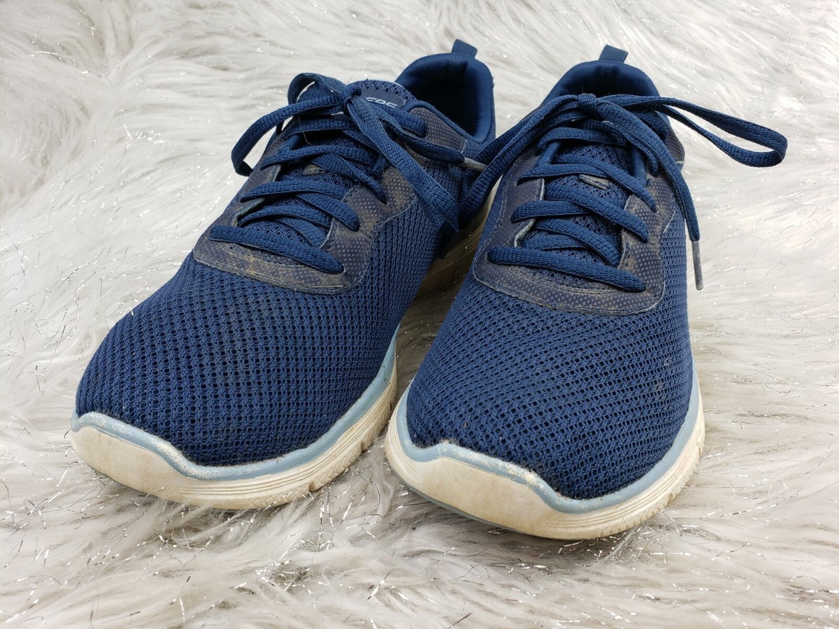 24　ネイビー SKECHERS Flex Lite 149303 Sneakers Navy Blue Size 7.5 / 37.5