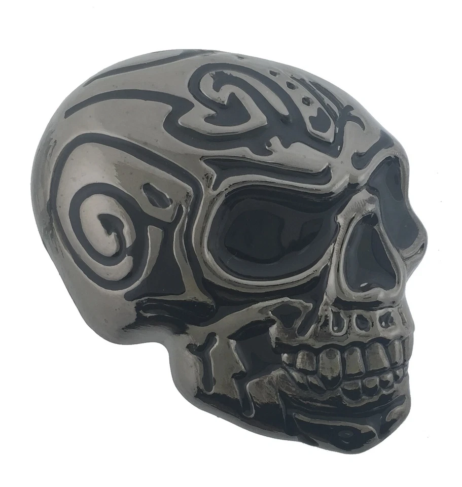 Nuevo Hombres Mujeres Halloween Fiesta Disfraz Calavera Pirata Esqueleto Xbones Cinturón Hebillas Foto 4 de 4