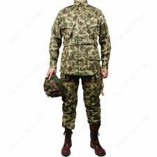 WW2 US ARMY M42 Pacific Camouflage Duck Hunter Camouflage Only Jacket And Pants