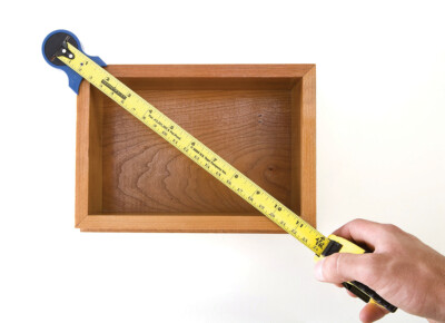 Rockler 90° Winkellehre Winkelmesser Diagonalmesser Schubladen Möbel Korpus Holz