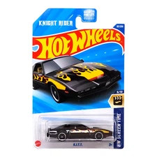 HOT WHEELS K.I.T.T. Black HW Screen Time Knight Rider Mainline HYX27 2025