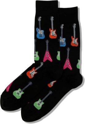 Hot Sox Electric Guitars Crew Socks HM100097