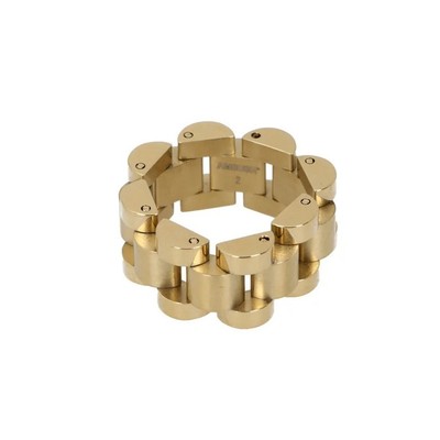 Ambush Design Rolex Links Belt Gold Ring Sz 2-3