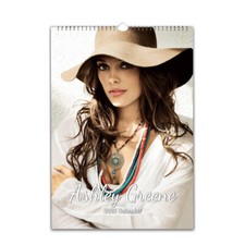 Ashley Greene Sexy 2027/28 personalised Calendar Choose Start