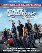 Fast  Furious 6 (Blu-ray/DVD, 2013, 2-Disc Set, Canadian)