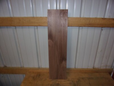 1 PC WALNUT LUMBER WOOD KILN DRIED BOARD 27 3/4''X 7 3/16''X 7/8''  LOT 1998V FLAT
