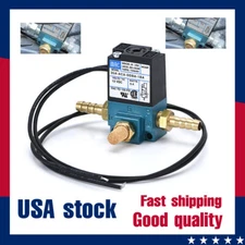 3 Port 12V MAC Electronic Boost Control Solenoid Valve W/ Brass Fittings PWM