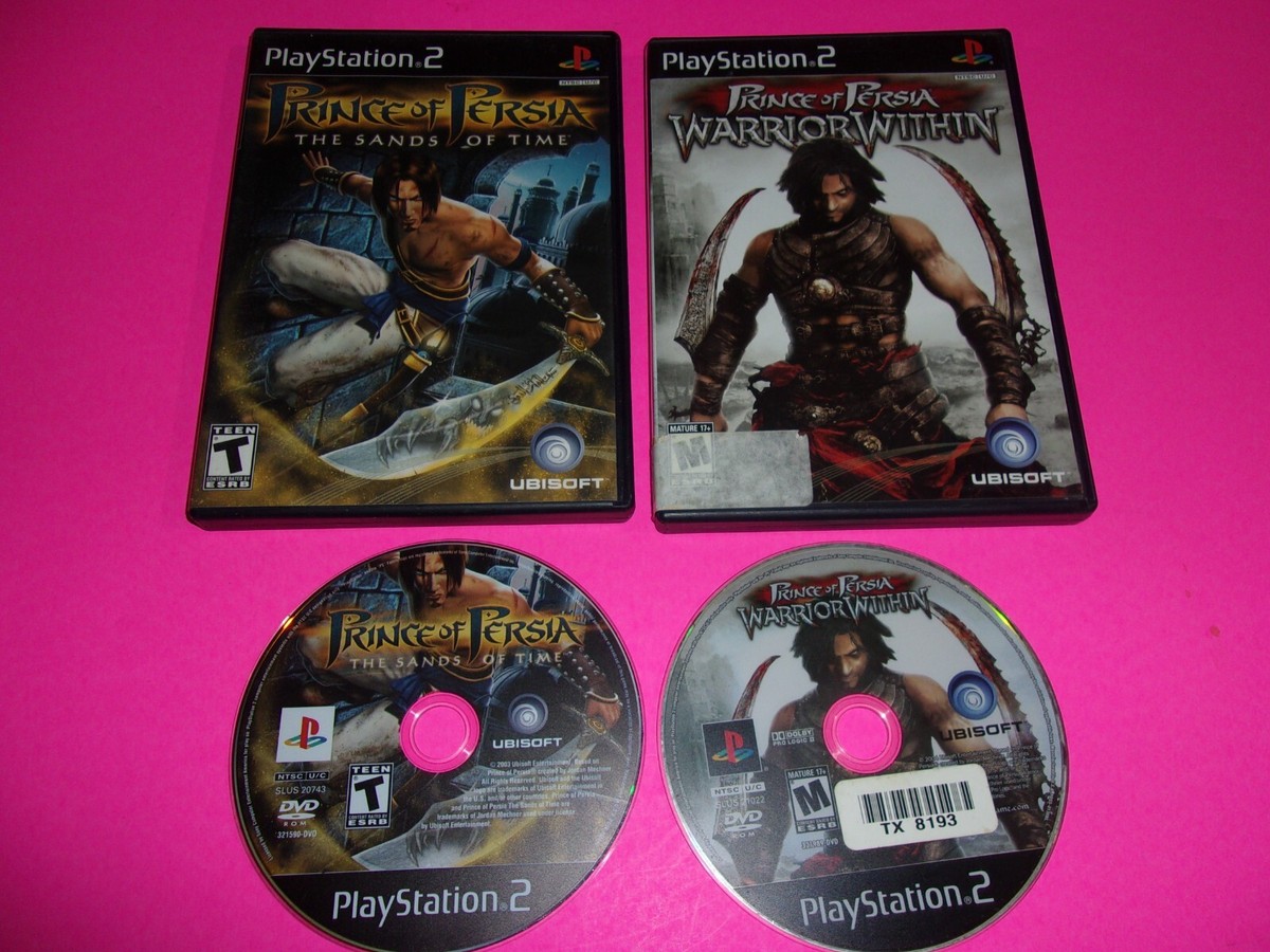 Prince Of Persia Pack Limited Edition The Sands Of Time + Warrior Within PS2