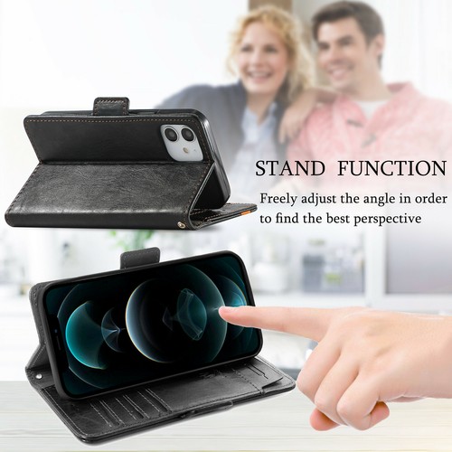 Leather Magnetic Wallet Case With Card Slot For Google Pixel 9 Pro 8 7 6 7a 8a - Picture 9 of 16