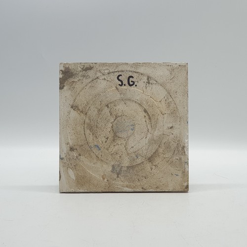 Antique Fireplace Tile Transfer Print & Tint James Henry Rudd Design T&R Boote - Picture 3 of 3