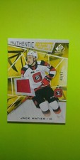 2021-22 UD SP Game Used CHL GOLD Patch 48/49 Jack Matier #52 Ottawa 67's