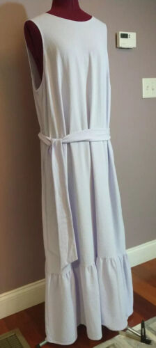 NWT A New Day Women's Sleeveless Ruffle Dress Lilac Lavender Size XXL - 第 3/8 張圖片