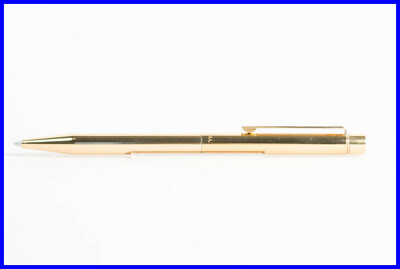 Sheaffer Targa 1020 Imperial Brass Kugelschreiber, glatt vergoldet, USA