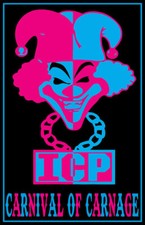 INSANE CLOWN POSSE - CARNIVAL - BLACKLIGHT POSTER - 24X36 - MUSIC 474