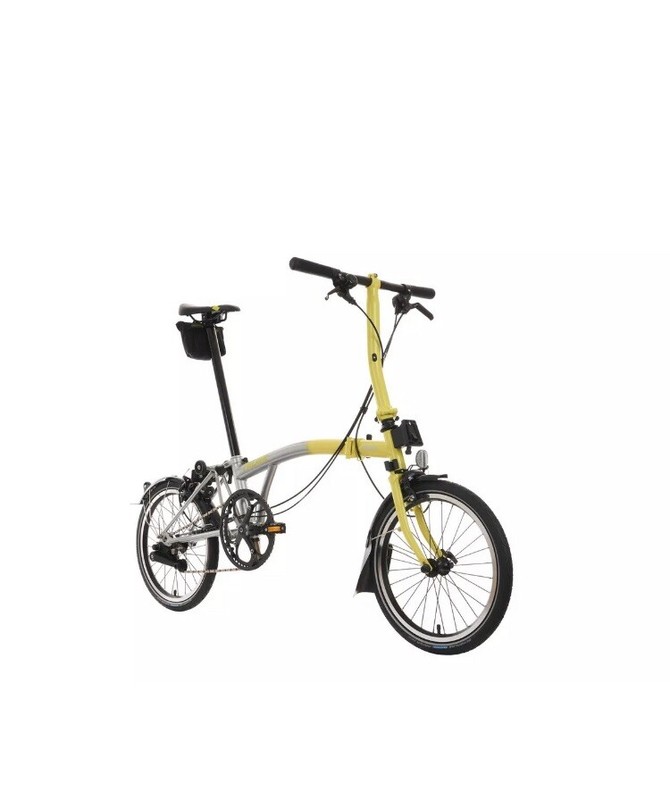 Sealed Palace Skateboards X Brompton C Line Urban - 2 Speed Bike.