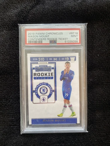 Rookie Mason Mount Panini Rookie Ticket PSA 9