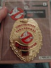 Cosplay Costume Ghostbusters Paranormal Investigator Metal Badge New