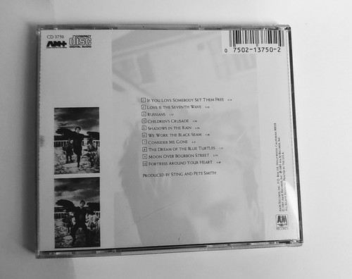 Sting : The Dream of the Blue Turtles CD - Picture 4 of 5
